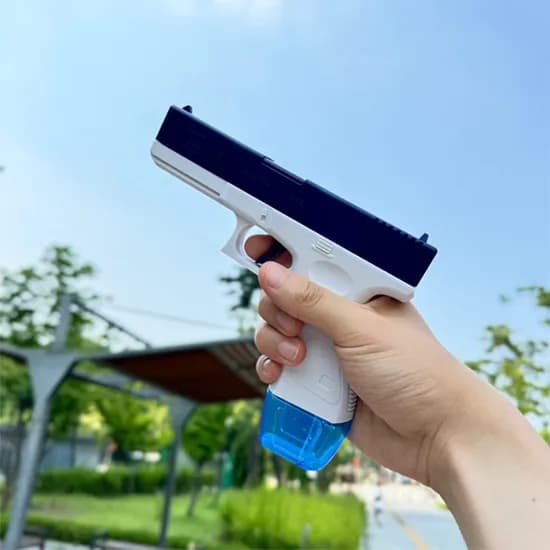 반동형 권총물총 수동 글록물총, 그레이, 1개