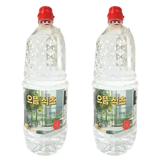 으뜸 식초 청소용 1.8L 4개