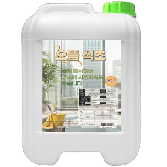 으뜸 식초 청소용 12L 1개