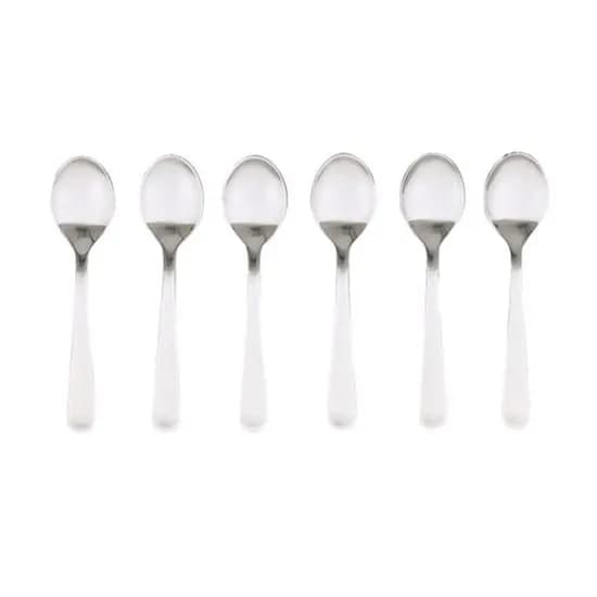 IKEA DRAGON 드라곤 커피수푼, 스테인레스, 11cm, 6개