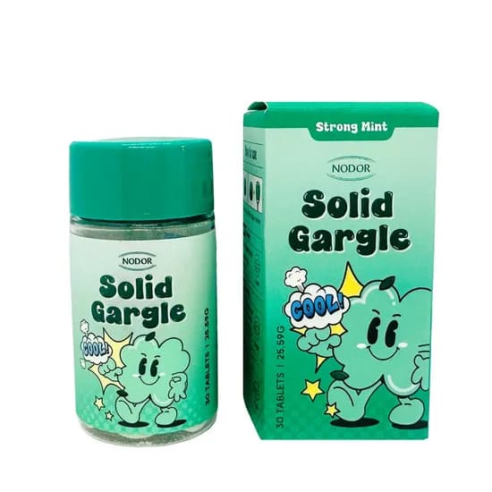 노도르 고체가글 스트롱 민트향 25.6g 1개