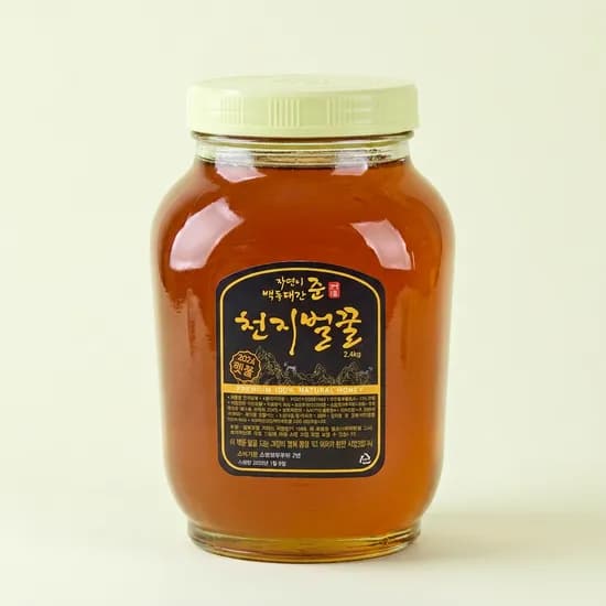 천지벌꿀 경북 영주 2.4kg 1개