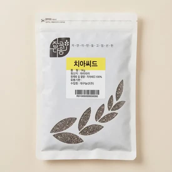 잡곡다움 치아씨드 1kg 2개