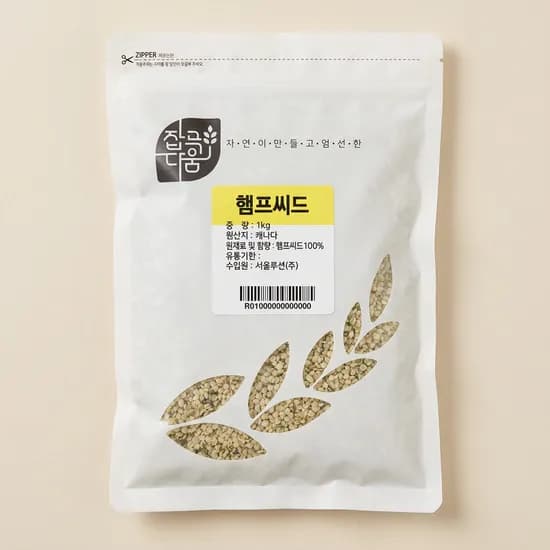 잡곡다움 햄프씨드 1kg 1개