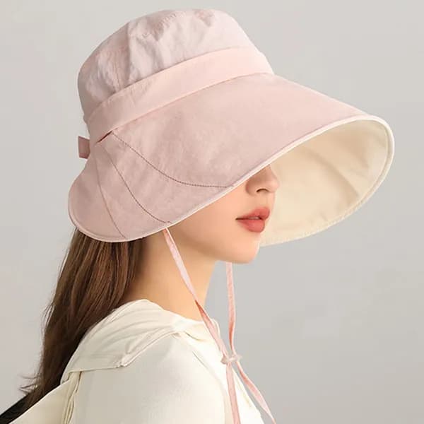 앙상블 암막코팅 방수 빅챙 웨이브 모자 웨이브블랙 1개 15,900원