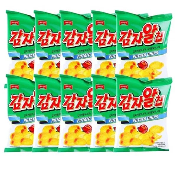 해태제과 감자알칩 27g 10개