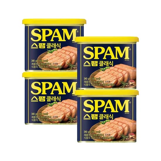 CJ제일제당 스팸 클래식 340g 4개