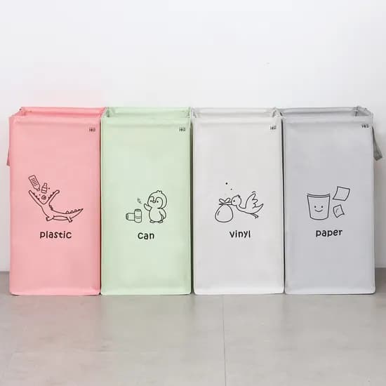 아이이피 멀티 재활용 분리수거함 i336 4P 1개