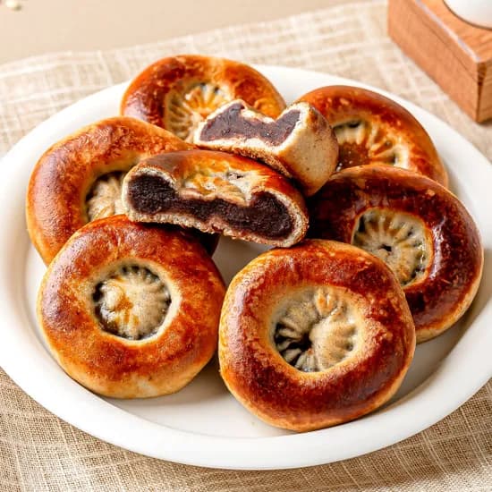 경주빵, 달달고소 팥앙금가득, 국내산 찰보리, 개별포장, 30g, 30개