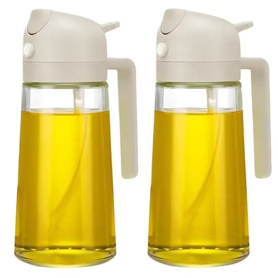 2way 오일 스프레이 용기, 470ml, 2개
