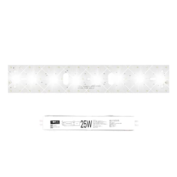 삼성 LED모듈 기판 리폼 세트 거실등 580x100mm 25W 자석 설치 주광색 1개