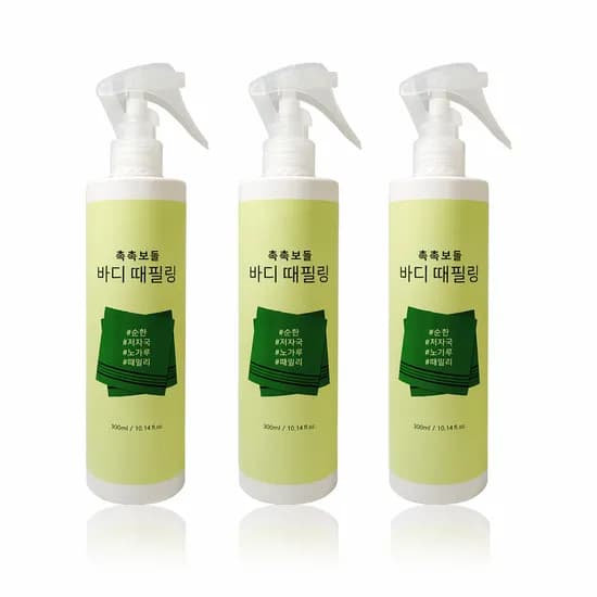 엔프라니 촉촉보들 바디 때필링 300ml 3개
