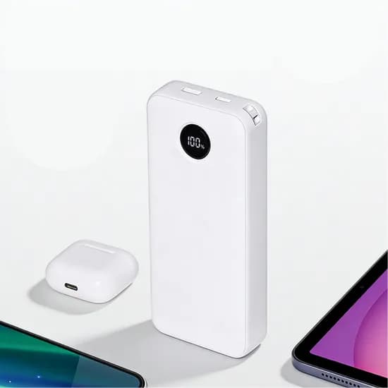 ALIO UX20 고속충전 보조배터리, 화이트, 20000mAh, 1개