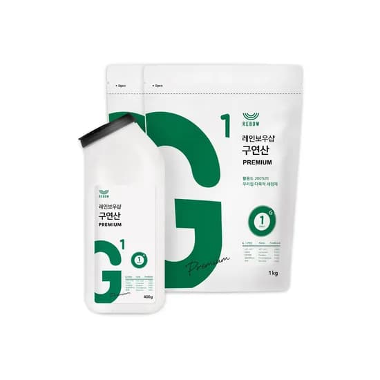 REBOW 구연산 톡톡이 세트 2400g 2세트 17,900원