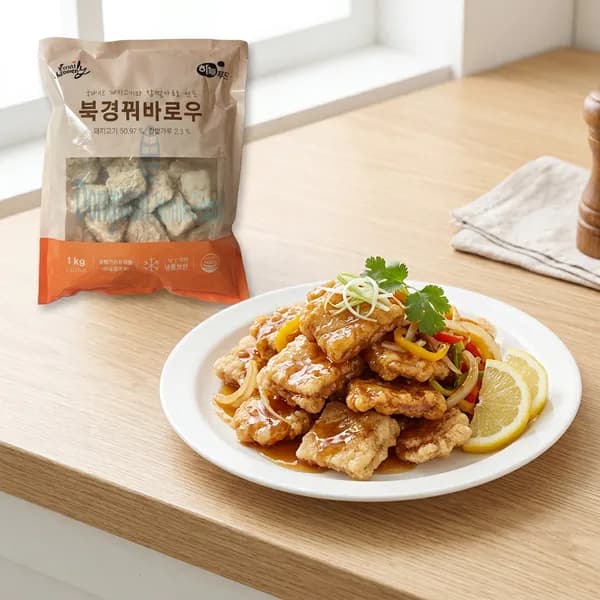 북경식 꿔바로우 1kg 43개입 1개 13,900원