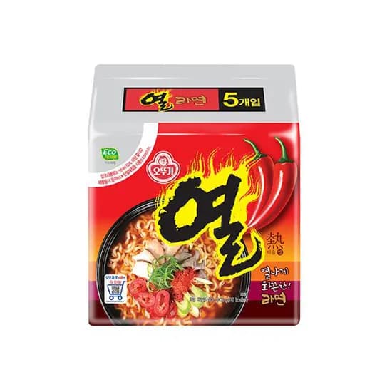 오뚜기 열라면 120g 5개입 1개