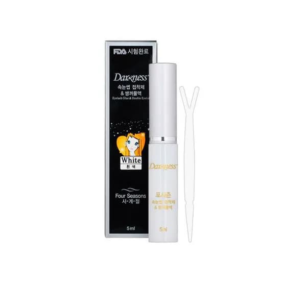 다크니스 속눈썹 접착제 쌍꺼풀액 흰색 2개 8,300원