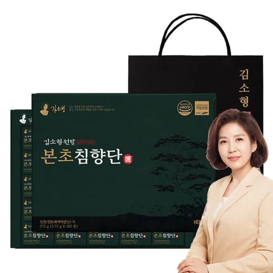 김소형원방 본초침향단, 3.75g, 100환, 1박스