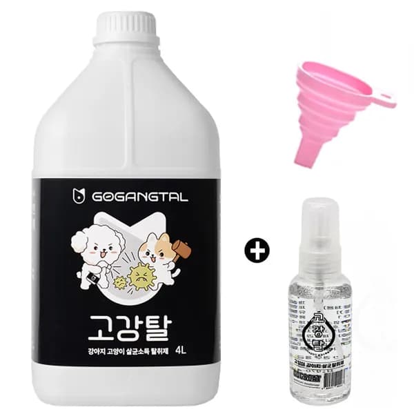 고강탈 강아지 고양이 살균소독탈취제 4100ml 1개 25,000원