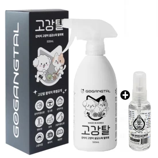 고강탈 강아지 고양이 탈취제, 600ml, 1개