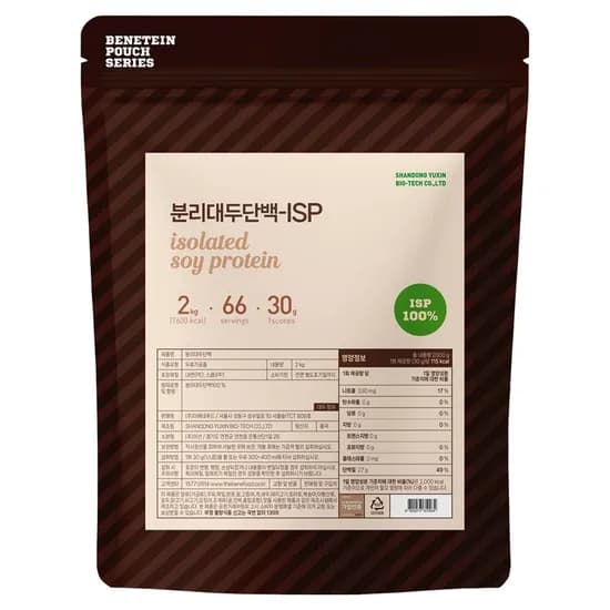 베네틴 분리대두단백 ISP 2kg 1개