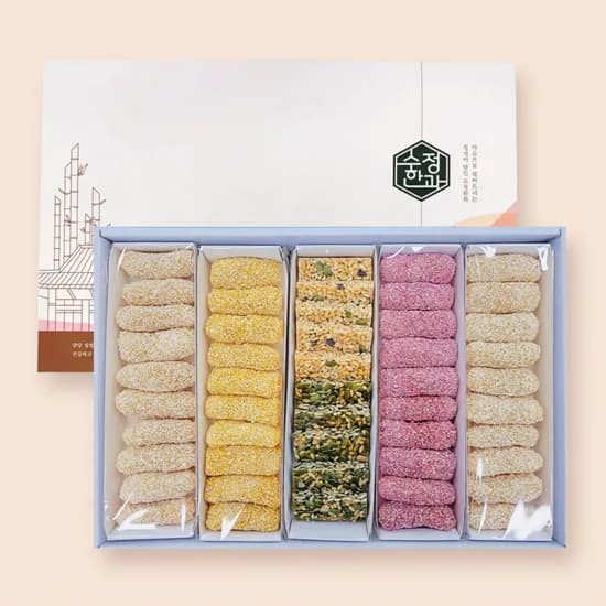 담양 한과 선물세트 1단 395g 1박스