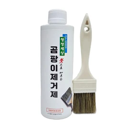 청정세상 붓으로 바르는 곰팡이제거제 500g 1개