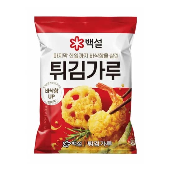 백설 튀김가루 1kg 1개