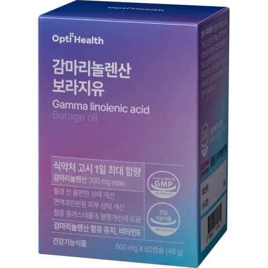 옵티헬스 감마리놀렌산 보라지유 60정 1개