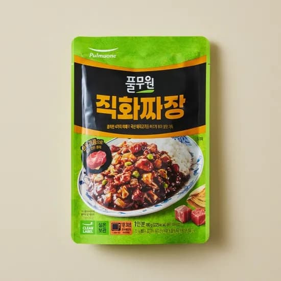 풀무원 직화짜장 덮밥소스 180g 10개