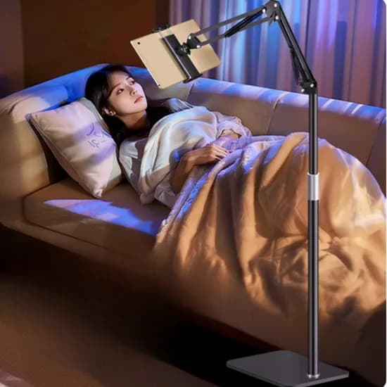스탠드 태블릿 거치대 175cm 블랙 1개