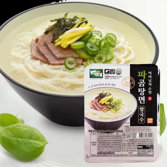 백제 쌀국수 파곰탕면 93.5g 10개입
