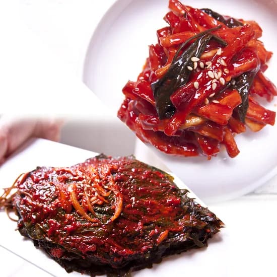해달식품 깻잎무침 1kg 외 무말랭이무침 1kg