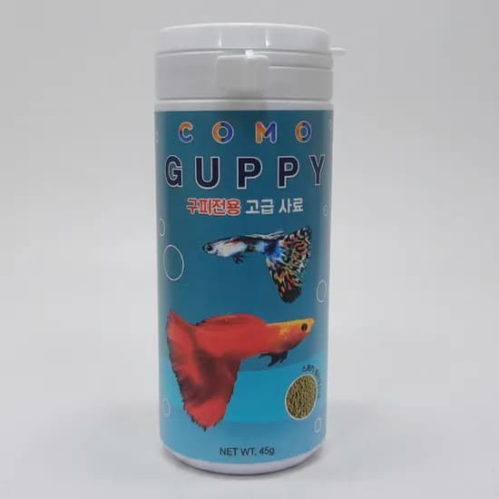 코모테 구피 전용 사료 45g 1통