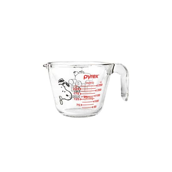 파이렉스 스누피 계량컵, 250ml, 1개