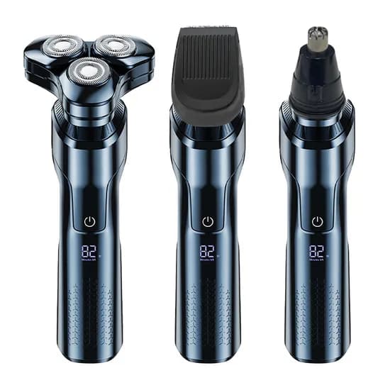 슈투스 IPX7 전동 면도기, CP5802, 블루, 1개