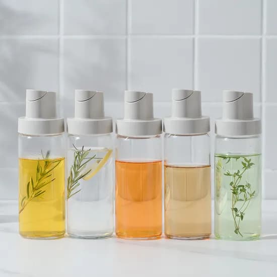 자동개폐 유리 오일병 500ml 5개