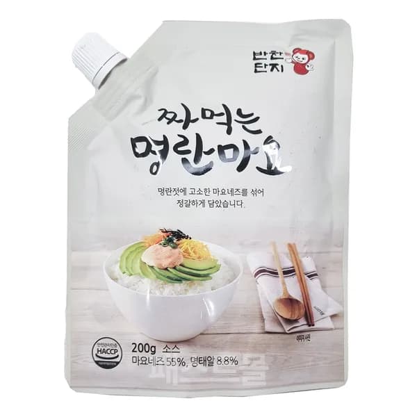 반찬단지 짜먹는 명란마요 200g 1개
