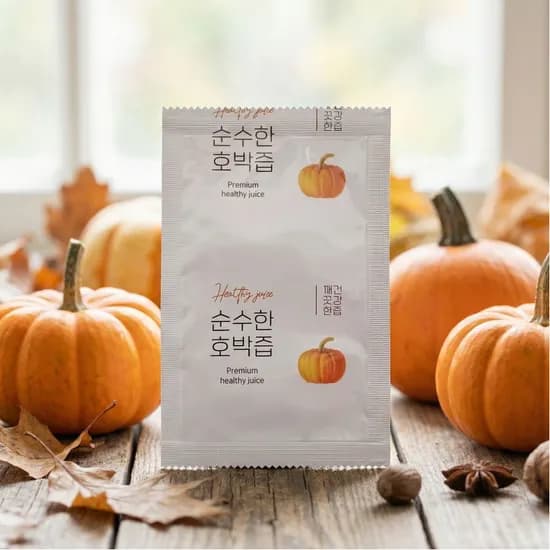 순수건강원 물섞지 않은 진한 호박즙 100ml 50포 2박스