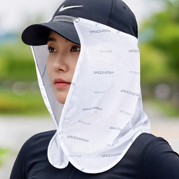 에어로쿨 메쉬 얼굴 햇빛가리개 선가드 화이트 FREE 1개 10,800원