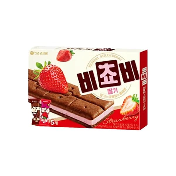 오리온 비쵸비 딸기 125g 1개