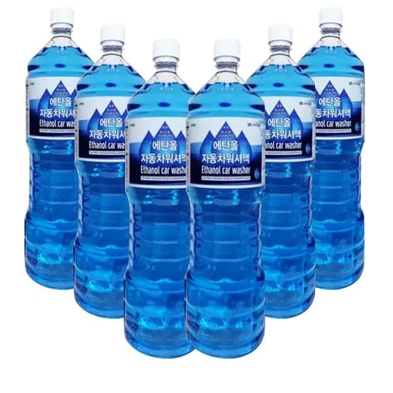 블랙 다이아몬드 사계절 에탄올 워셔액 1.8L 6개입 1박스