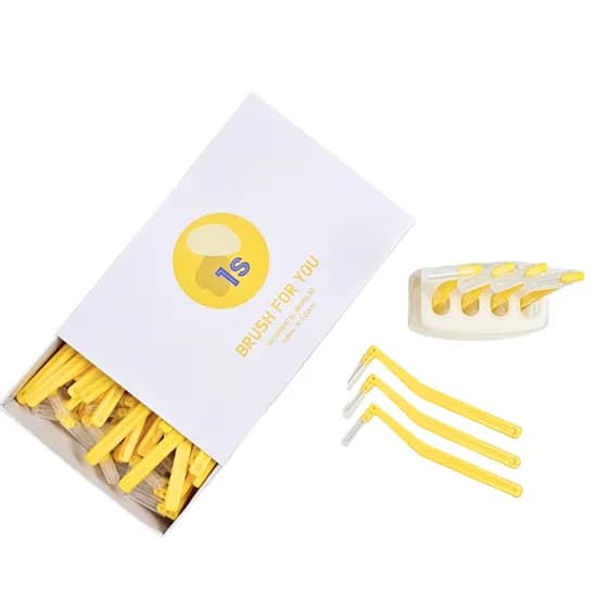 브러쉬포유 L형 치간칫솔 1.0mm 50개입 1개