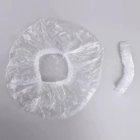 다용도 일회용 헤어캡, 투명, 1개