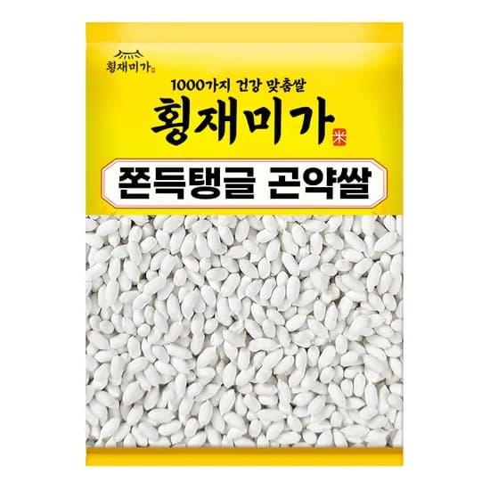 횡재미 쫀득탱글 곤약쌀 3kg 1개