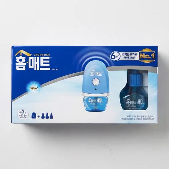 홈매트 리퀴드 스위치형 훈증기 29ml 3개입 1세트