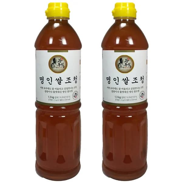 강봉석 명인 쌀조청 1.3kg 2개
