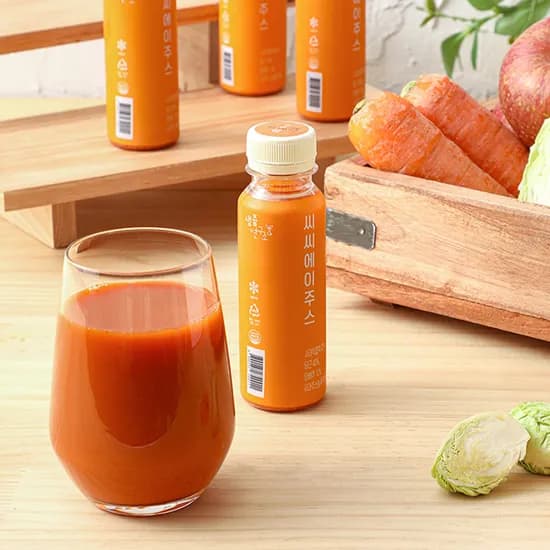 생즙연구소 제주 당근 착즙 주스 120ml 12병