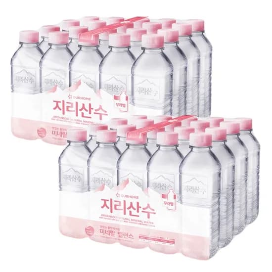 아워홈 지리산수 500ml 40개