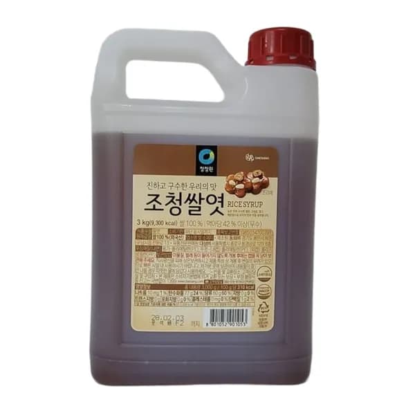 청정원 조청쌀엿 3kg